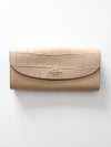 Coach exotic trim slim envelope wallet