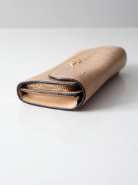 Coach exotic trim slim envelope wallet