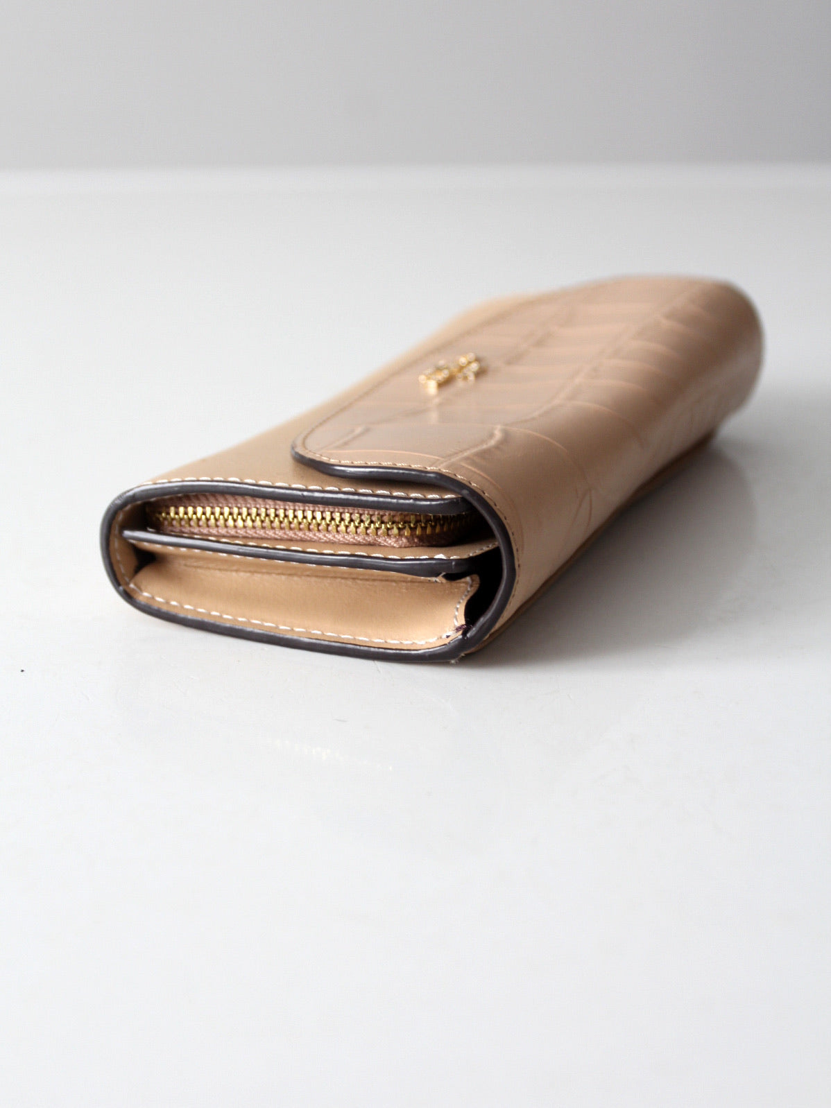 Coach exotic trim slim envelope wallet