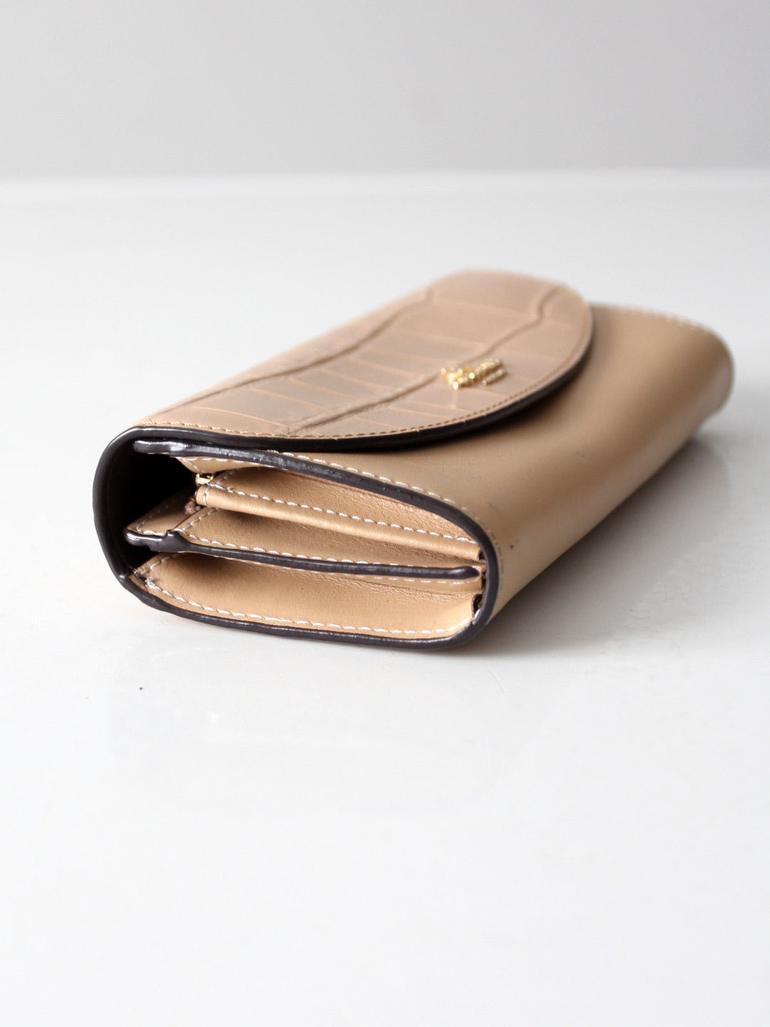 Coach exotic trim slim envelope wallet