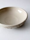 vintage Red Wing Pottery "incised peasant" bowl
