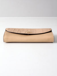Coach exotic trim slim envelope wallet