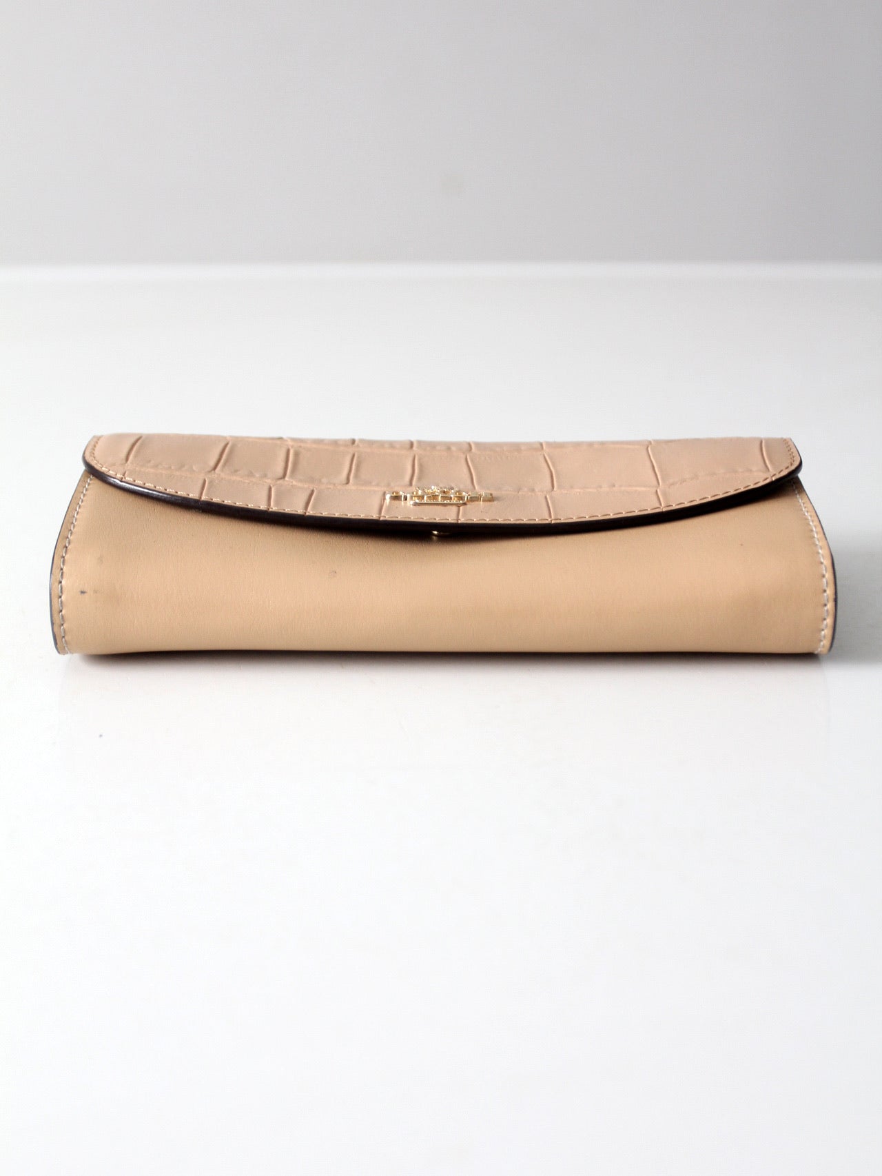 Coach exotic trim slim envelope wallet
