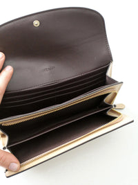 Coach exotic trim slim envelope wallet