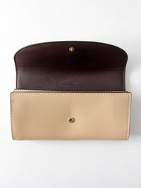 Coach exotic trim slim envelope wallet