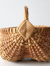 vintage gathering basket