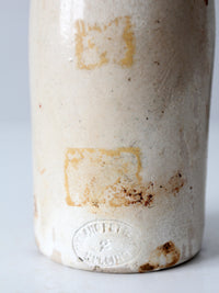 antique English stoneware bottle by Midland Pottery