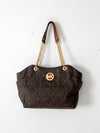 Michael Kors Jet Set  shoulder tote bag