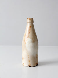 antique English stoneware bottle by Midland Pottery