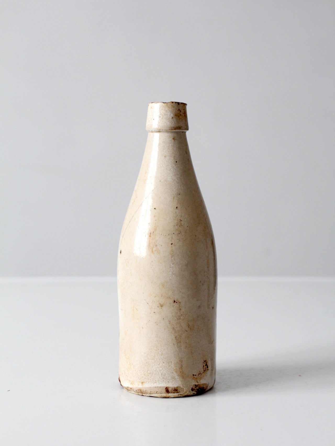 antique English stoneware bottle by Midland Pottery
