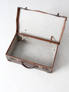 antique leather suitcase