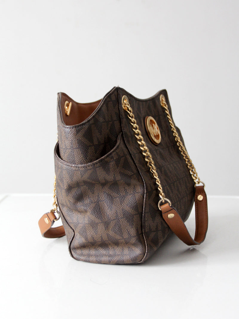 Michael Kors Jet Set  shoulder tote bag