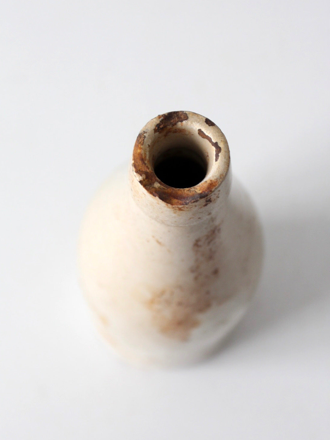antique English stoneware bottle by Midland Pottery