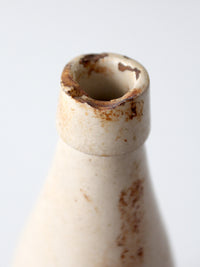 antique English stoneware bottle by Midland Pottery