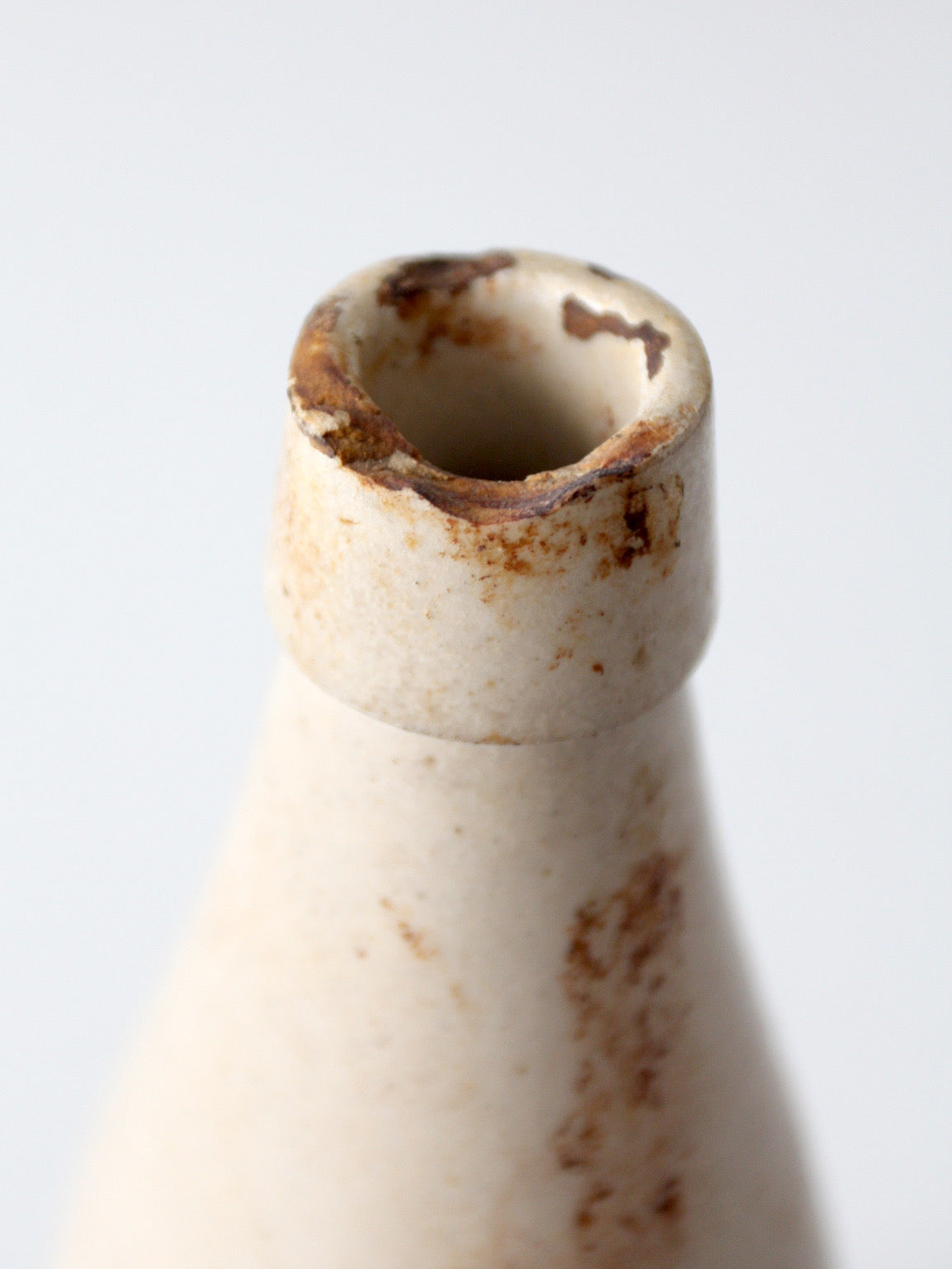 antique English stoneware bottle by Midland Pottery