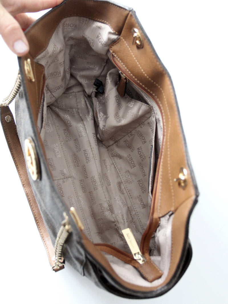 Michael Kors Jet Set  shoulder tote bag