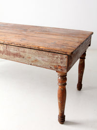 antique farmhouse table