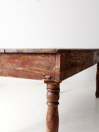 antique farmhouse table