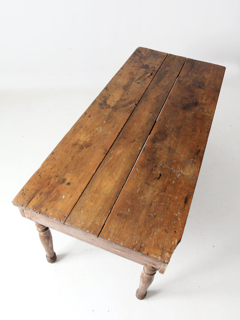 antique farmhouse table