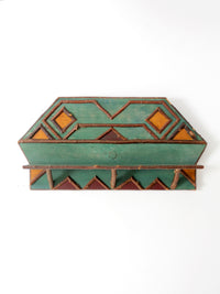 vintage rustic wall shelf