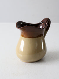 vintage stoneware pitcher