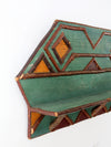 vintage rustic wall shelf
