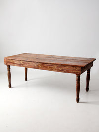 antique farmhouse table