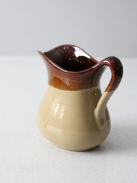 vintage stoneware pitcher