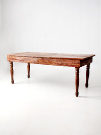 antique farmhouse table