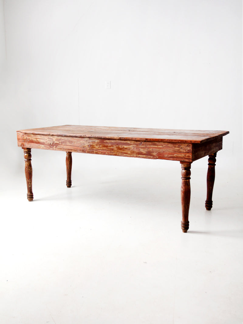 antique farmhouse table