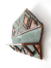 vintage rustic wall shelf