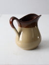 vintage stoneware pitcher