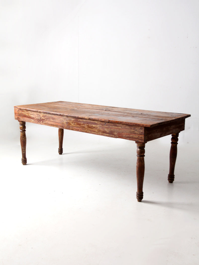 antique farmhouse table