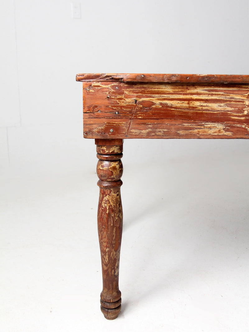 antique farmhouse table