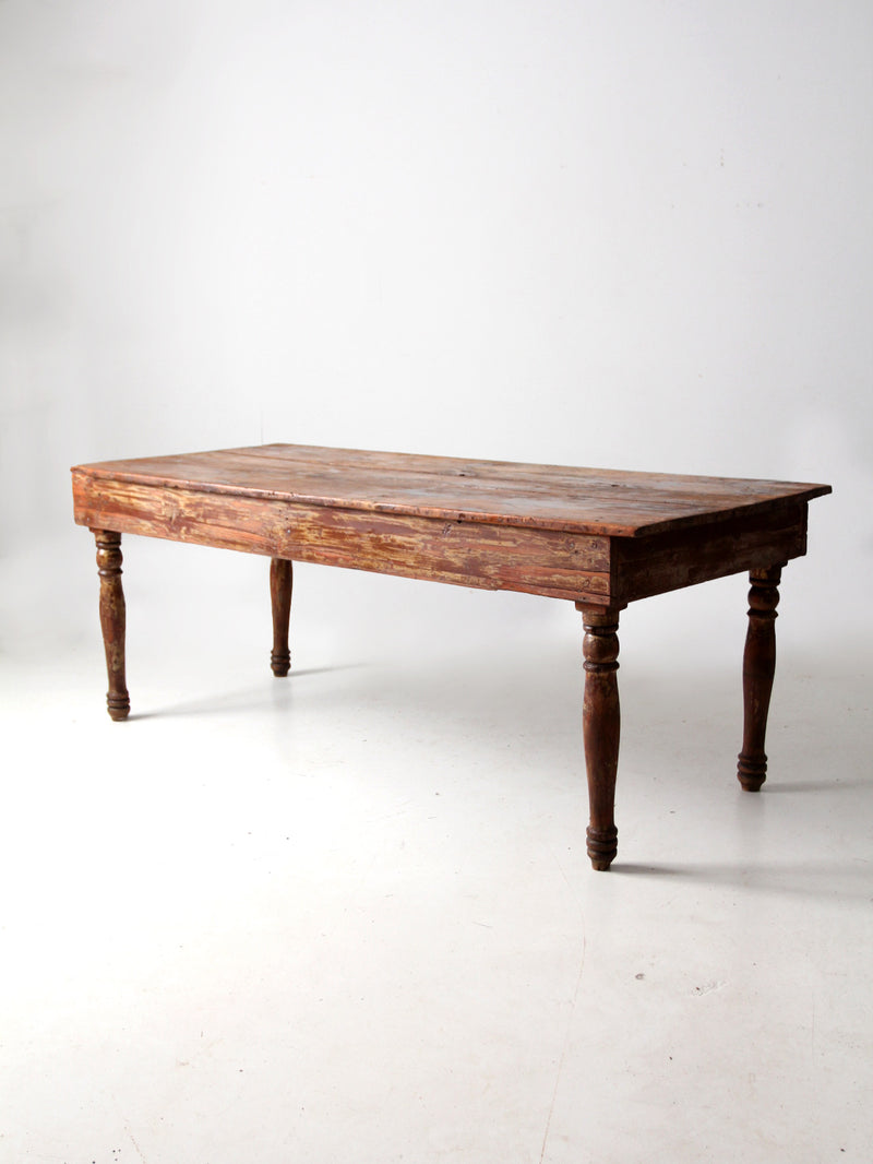 antique farmhouse table