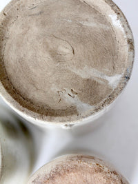 antique stoneware crocks | set of 3