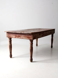 antique farmhouse table