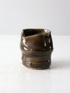 vintage studio pottery vase
