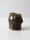 vintage studio pottery vase