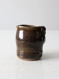 vintage studio pottery vase