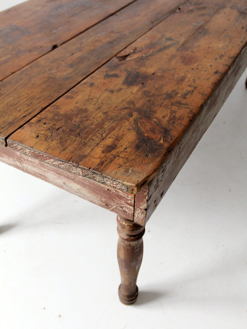 antique farmhouse table