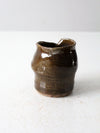 vintage studio pottery vase