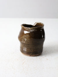 vintage studio pottery vase