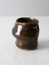 vintage studio pottery vase