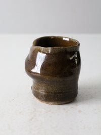 vintage studio pottery vase