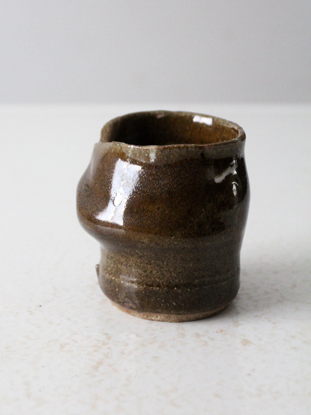 vintage studio pottery vase