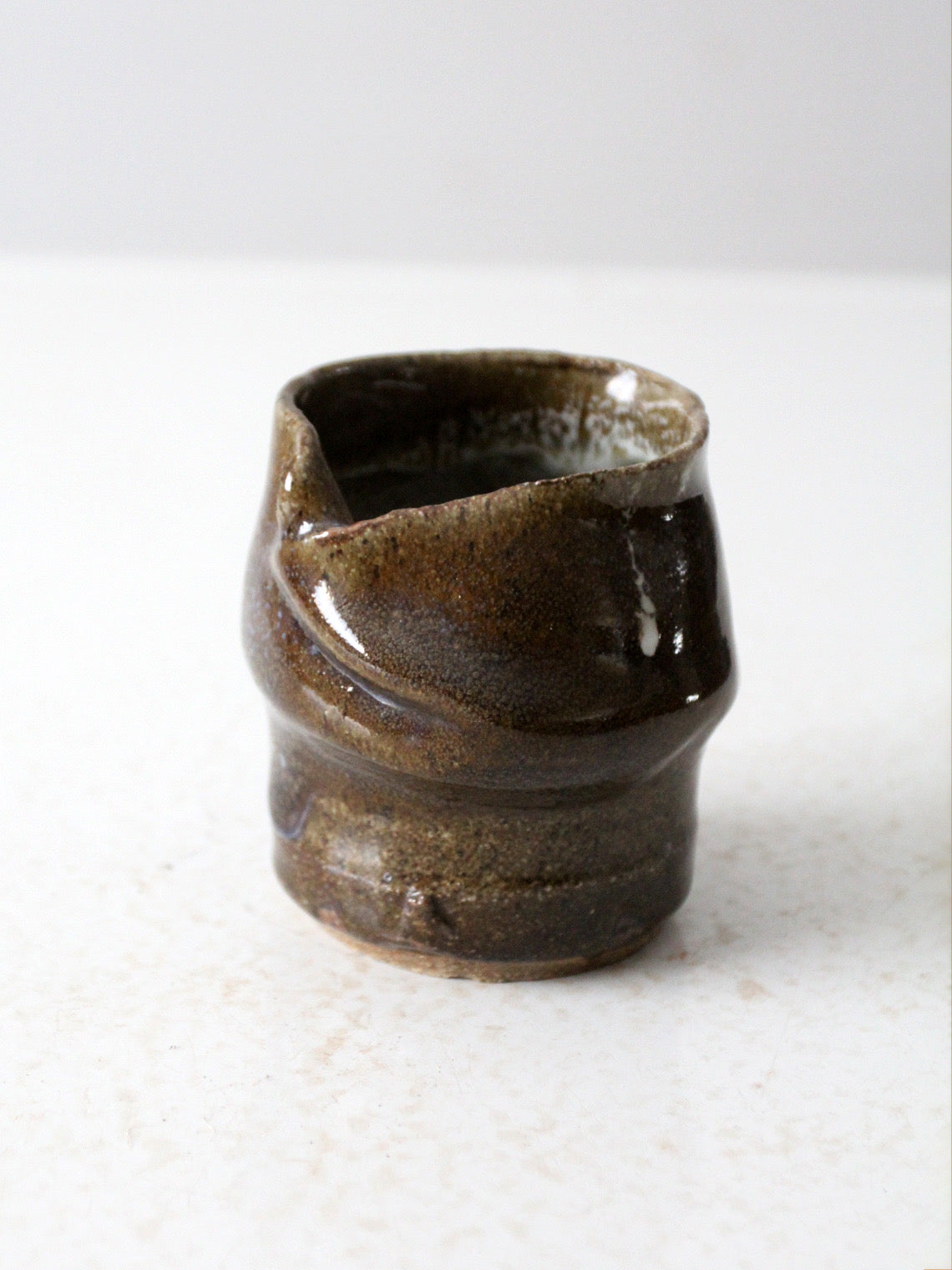 vintage studio pottery vase