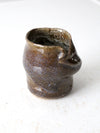vintage studio pottery vase