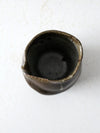 vintage studio pottery vase
