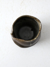 vintage studio pottery vase